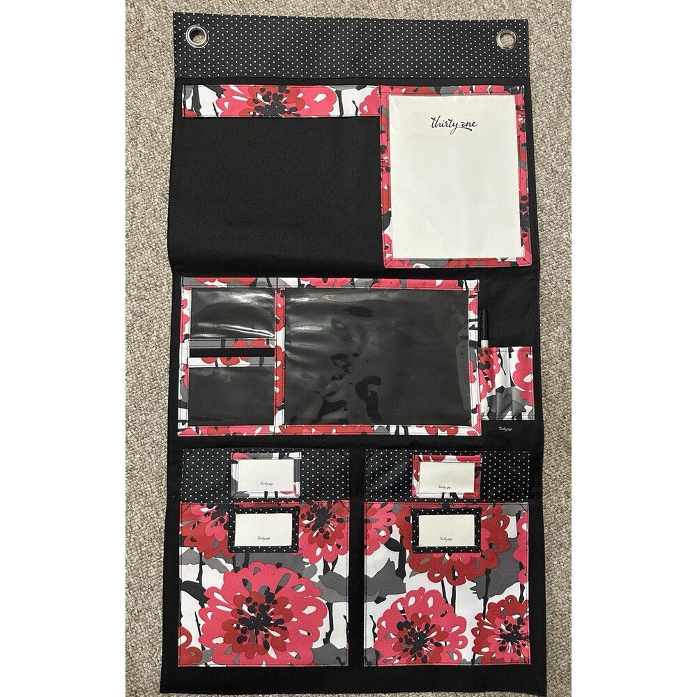 Thirty-One Gifts Hang Up Home Command Center wall organizer BOLD BLOOM